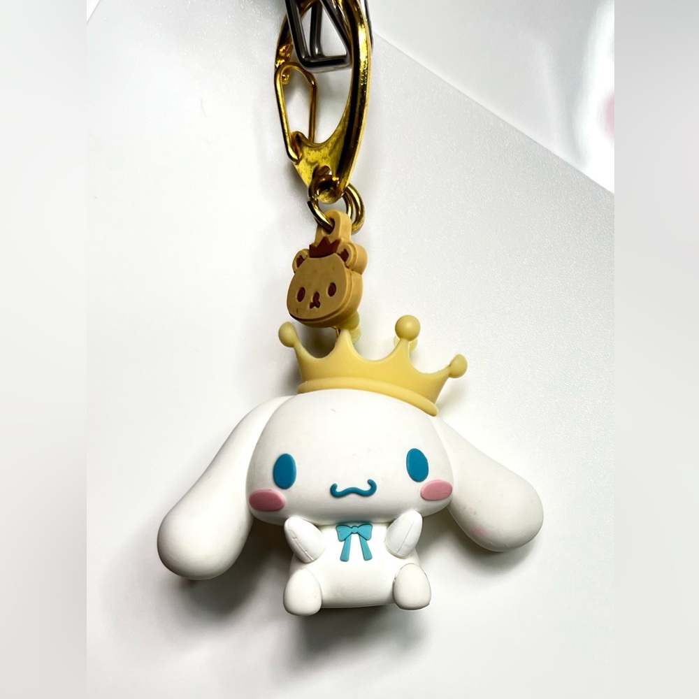 Sanrio Japan Cinnamoroll Birthday Crown Keychain